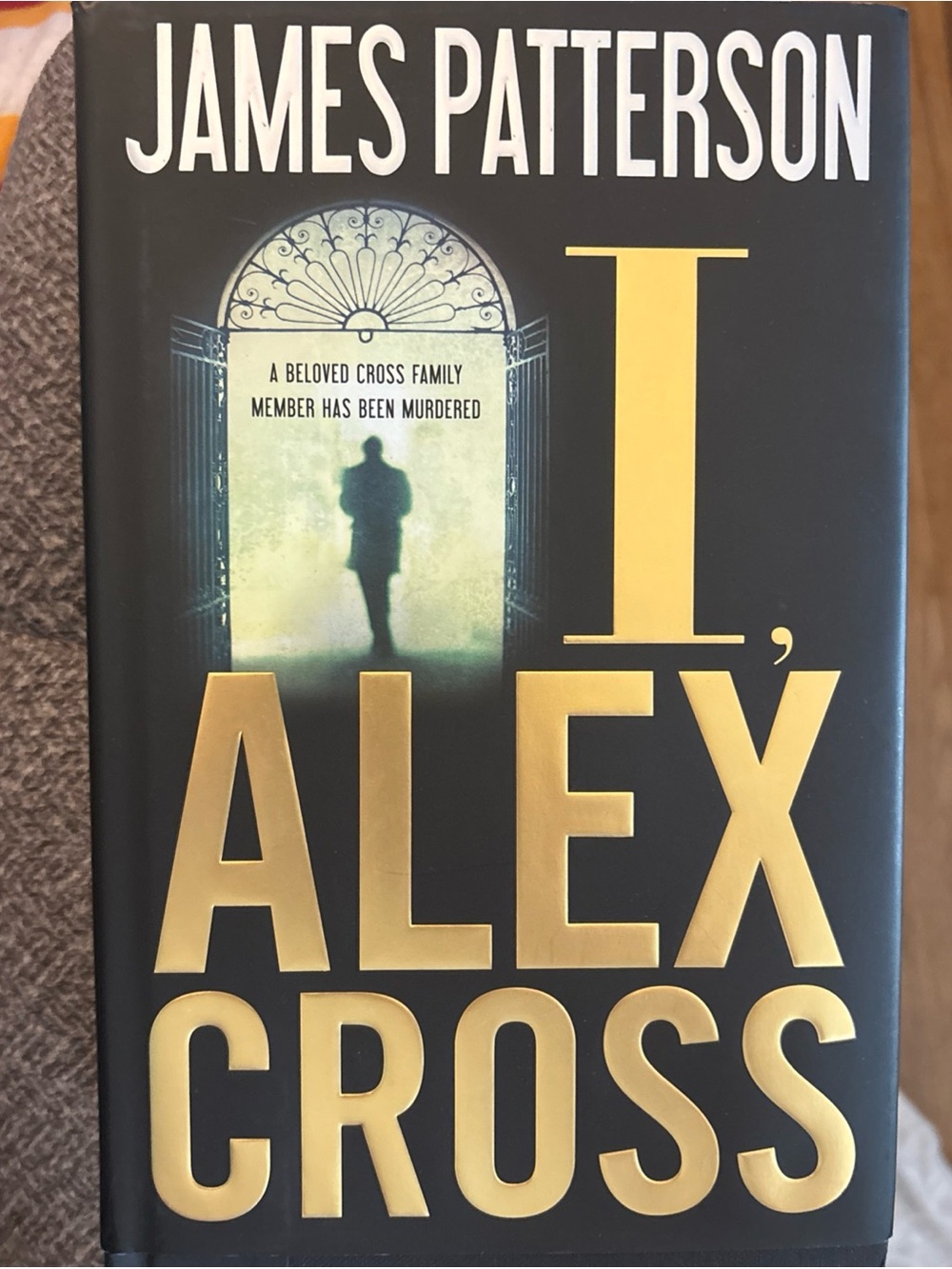 James Patterson I, Alex Cross Hardcover - Black and Gold.